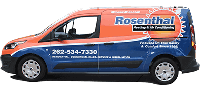For a quote on  Heater installation or repair in Burlington WI, call Rosenthal Heating & Air Conditioning!